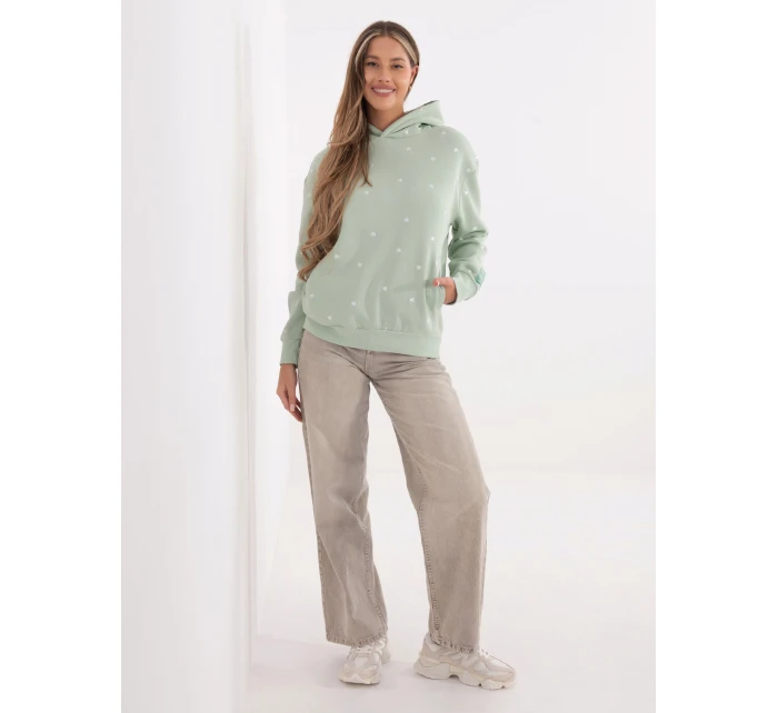 Mikina D10618BC02834A3 pistácie Mikina D10618BC02834A3 pistácie