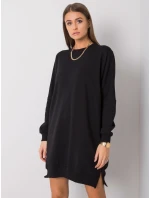 Sukienka RV SK model 21782234 czarny - FPrice Sukienka RV SK model 21782234 czarny - FPrice