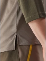 Pánské cyklistické triko 4F - hnědé Pánské cyklistické triko 4F - hnědé