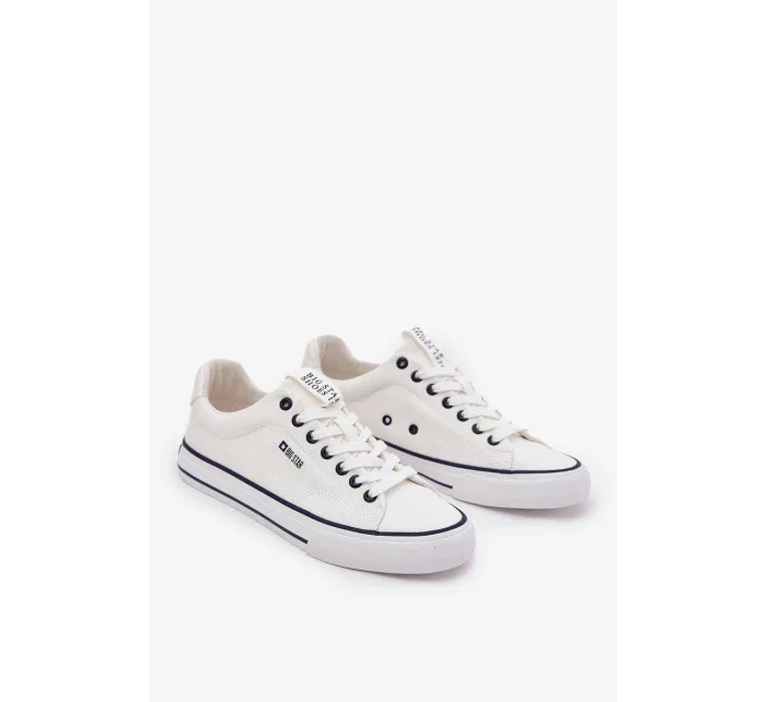 Pánské nízké tenisky Big Star – bílé Pánské nízké tenisky Big Star – bílé