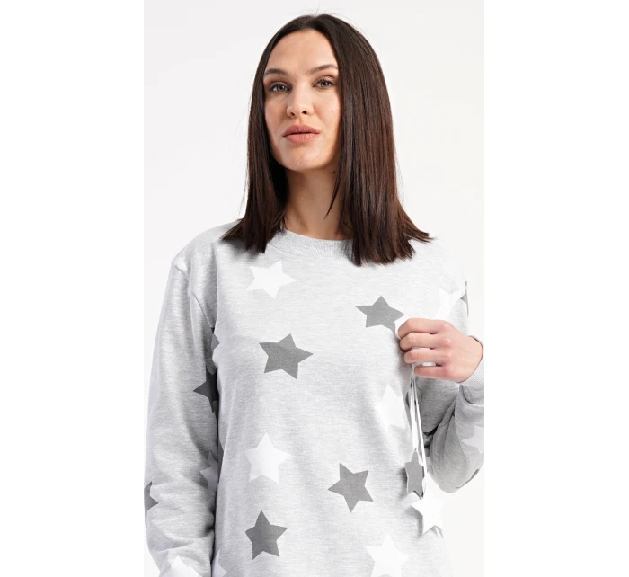 Dámské domácí šaty s dlouhým rukávem model 21417125 - Vienetta