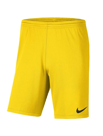 Dětské šortky Nike Dry Park III NB K, žluté, BV6865 718