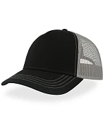 Rapper 5 panelová Trucker kšiltovka black/grey model 22478761 - Atlantis Headwear Rapper 5 panelová Trucker kšiltovka black/grey model 22478761 - Atlantis Headwear