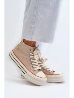 Dámské tenisky na platformě béžové Aineri Dámské tenisky na platformě béžové Aineri