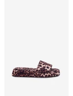 Dámské Pantofle Na Platformě Panterka Dovasse Dámské Pantofle Na Platformě Panterka Dovasse