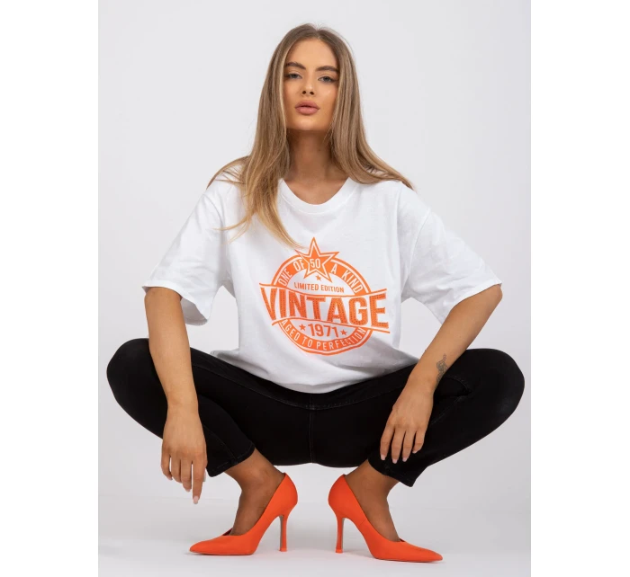 Tričko DHJ TS 6862.24x oranžová