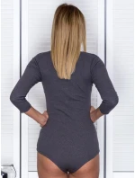 Dámské body EN BO 4296.03 tmavě šedé