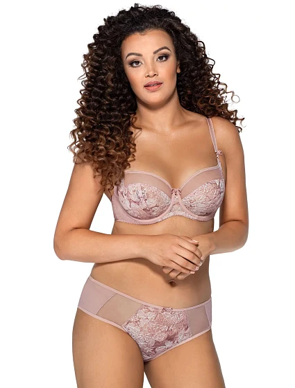 Dámská podprsenka Pudr růžová model 18625401 - Ava Dámská podprsenka Pudr růžová model 18625401 - Ava