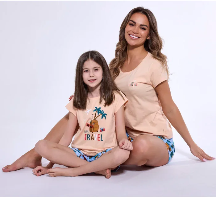 Pyžamo model 20976530 Travel kr/r dámské SXL - Cornette