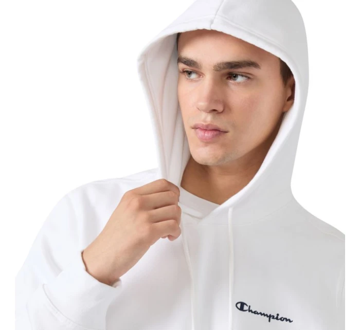 Pánská mikina s kapucí bílá pánské model 21813895 - CHAMPION Pánská mikina s kapucí bílá pánské model 21813895 - CHAMPION