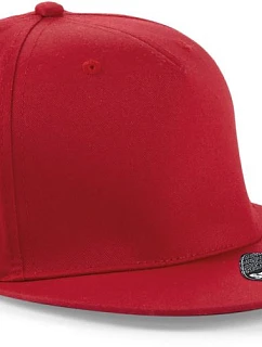 Beechfield B 610 5 panelová Snapback kšiltovka 53.0610 classic red