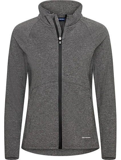 Cutter & Buck Adapt Jacket Women Dámská fleecová bunda 68.8421 anthracite melange Cutter & Buck Adapt Jacket Women Dámská fleecová bunda 68.8421 anthracite melange