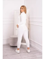 Dvoudílný svetrový set alpaka ecru Dvoudílný svetrový set alpaka ecru