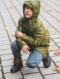 Dětské sněhule s podšívkou zateplené Khaki Big Star model 21637299 - Big Star Shoes