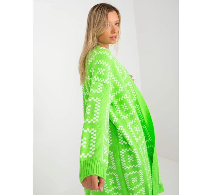 Dámský svetr LC SW model 17650132 fluo zelený - FPrice