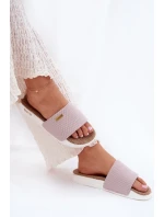 Dámské pantofle Big Star – světle růžové Dámské pantofle Big Star – světle růžové