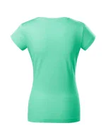 Fit V-neck tričko dámské mátová Fit V-neck tričko dámské mátová