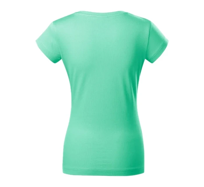 Fit V-neck tričko dámské mátová Fit V-neck tričko dámské mátová