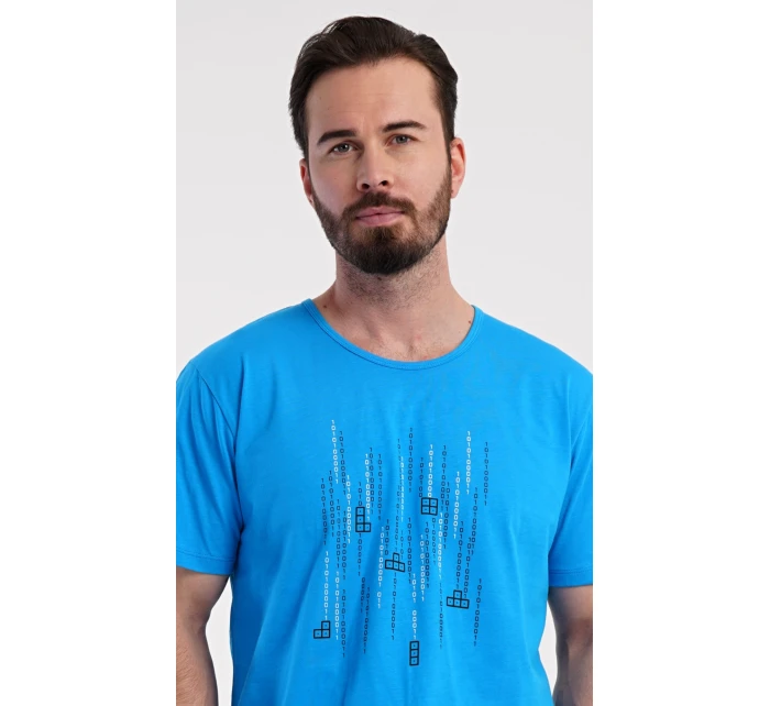 Pánské pyžamo šortky Tetris Pánské pyžamo šortky Tetris