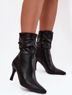 Boty na podpatku  model 217175 Step in style