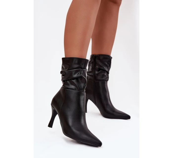 Boty na podpatku  model 217175 Step in style