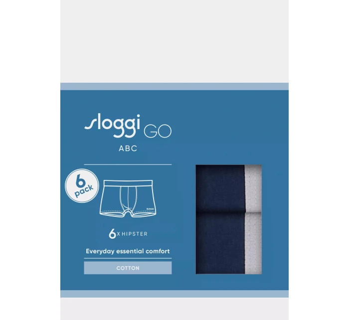 sloggi men GO ABC 2.0 Hipster 6P - BLUE - SLOGGI BLUE - SLOGGI sloggi men GO ABC 2.0 Hipster 6P - BLUE - SLOGGI BLUE - SLOGGI