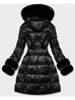 KURTKA ZIMOWA DAMSKA Z FUTERKIEM CZARNA model 21781213 - Libland