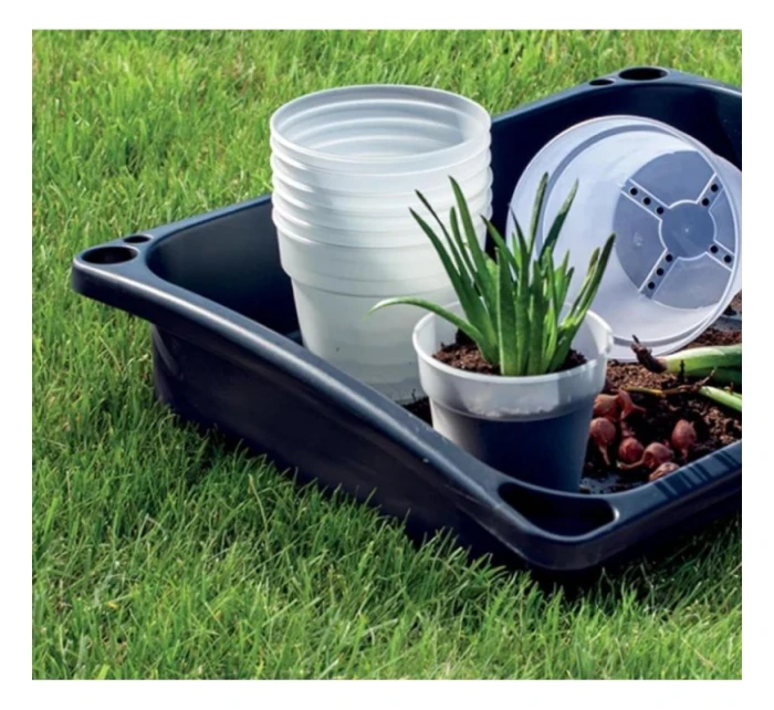 PLANTI PLANT 12CM čirý květináč