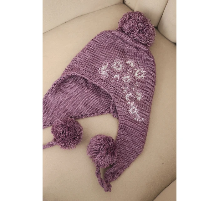 Dámská ušanka Emma K343 denim Dámská ušanka Emma K343 denim