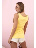 Dámská pruhovaná blůza s V výstřihem a krátkým rukávem béžová Dámská pruhovaná blůza s V výstřihem a krátkým rukávem béžová