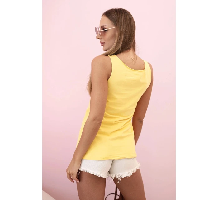 Dámská pruhovaná blůza s V výstřihem a krátkým rukávem béžová Dámská pruhovaná blůza s V výstřihem a krátkým rukávem béžová