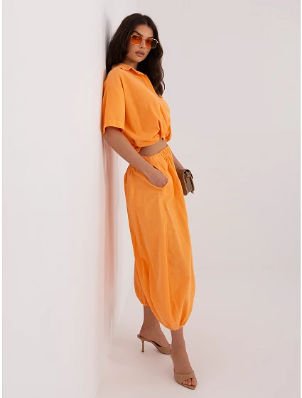 IT KS košile FL10320.12 světle oranžová IT KS košile FL10320.12 světle oranžová