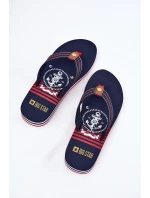 Dámské žabky na klínku Big Star – tmavě modré Dámské žabky na klínku Big Star – tmavě modré