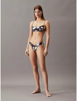 Dámské plavky Spodní díl DELTA BRAZILIAN-PRINT KW0KW025040GJ - Calvin Klein