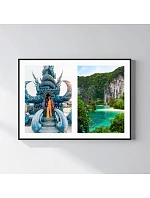 Personalizovaný magický fotoobraz v rámu - 50x70 - koláž fotografií Personalizovaný magický fotoobraz v rámu - 50x70 - koláž fotografií
