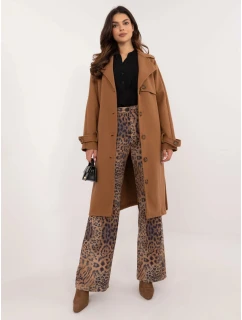 Dámský kabát TW EN BI 2209.71P Hnědá velbloudí - Och Bella