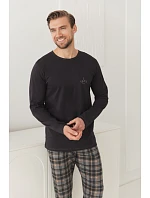 Pánské dlouhé pyžamo S–2XL model 22345728 - Taro