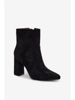 Boty na podpatku  model 217735 Step in style