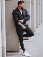 FashionStreet černá pánská tepláková souprava AX0733