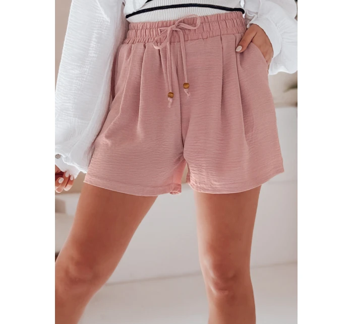Dámské látkové šortky SUMMER TRIP růžové FashionStreet SY0437