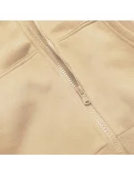 Béžová dámská sportovní mikina (W03-159) Béžová dámská sportovní mikina (W03-159)