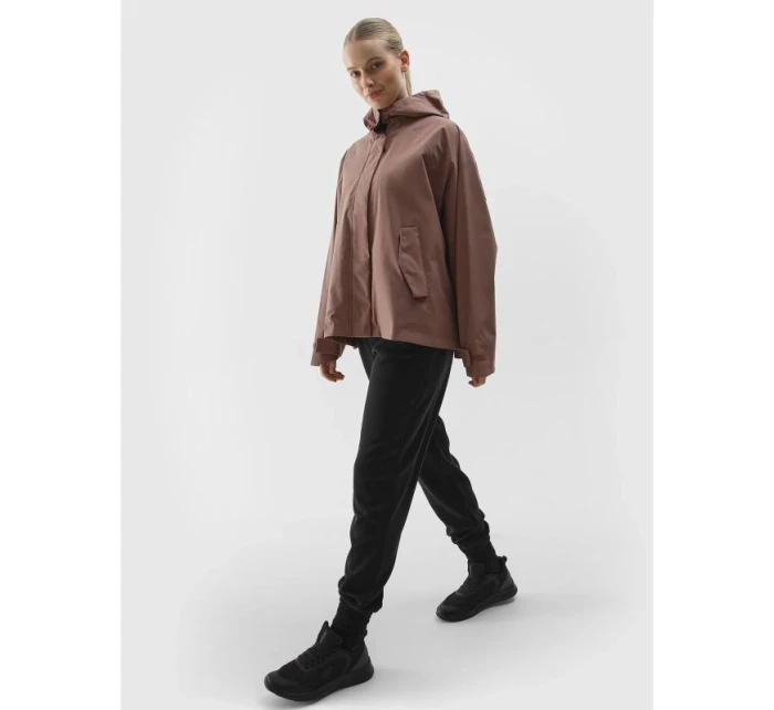 Dámská přechodná bunda s kapucí 4F
