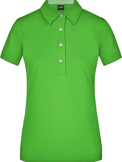 JN Dámské piqué polo 02.0 lime green/white model 22494531 - Daiber