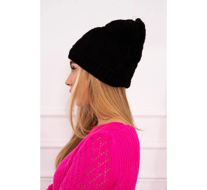 Fleecová čepice Marta K231 černá Fleecová čepice Marta K231 černá