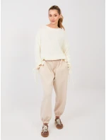 IT kalhoty SP 9995.16P světle béžové