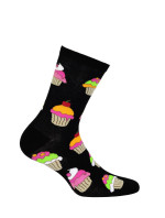 Dámské vzorované ponožky model 14378183 - Wola