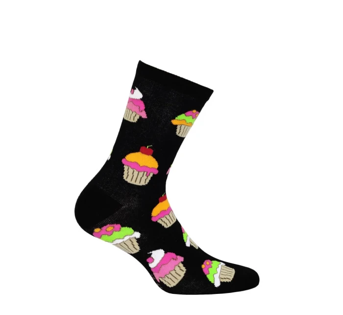 Dámské vzorované ponožky model 14378183 - Wola