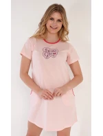 Dámské domácí šaty s krátkým rukávem Super girl