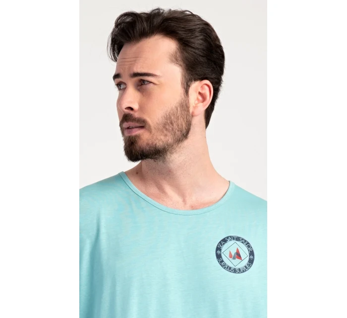 Pánská noční košile s krátkým rukávem Sea