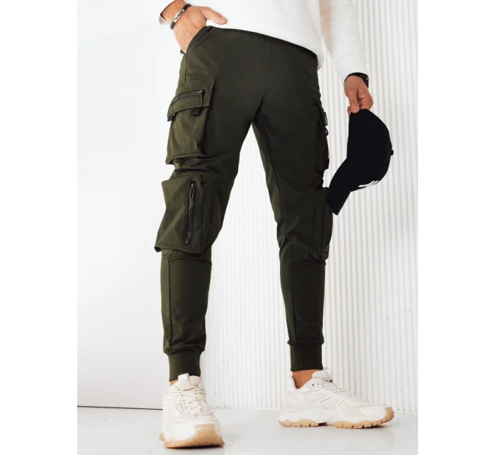 Pánské bojové kalhoty zelené FashionStreet UX4171